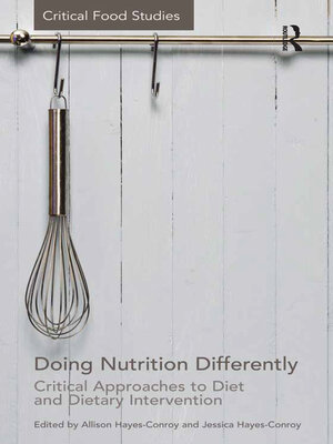 cover image of Doing Nutrition Differently